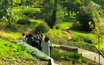 Sortie au Jardin Camifolia des premières bac pro Métiers de l’Accueil et Ulis MS